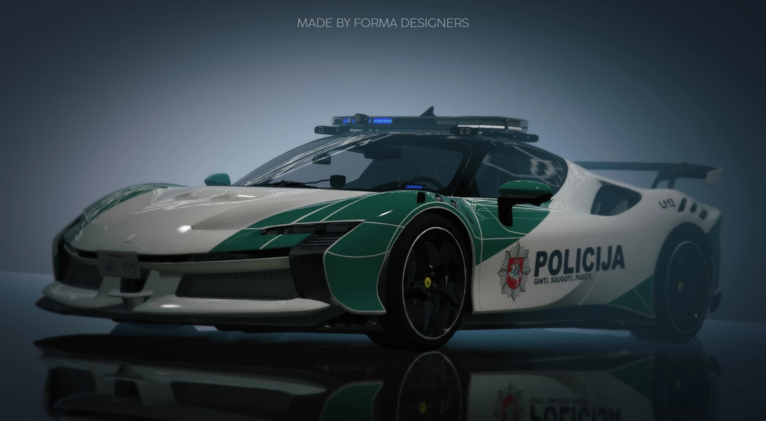 LITHUANIA POLICE CAR DESIGN